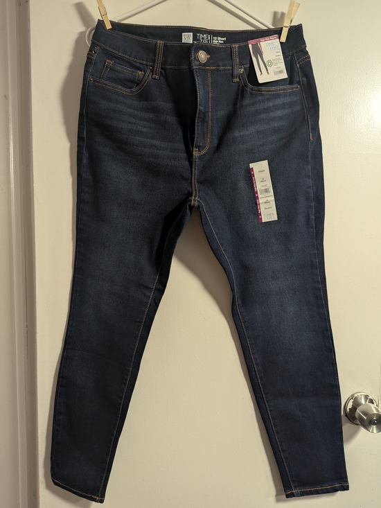 Time and Tru Denim - Time and Tru Dark Wash Women’s Jeans - Dark Blue